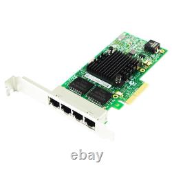 Intel OEM I350-T4V2 i350-T4 PCIe x4 Ethernet Adapter NIC Network Quad Ports Card