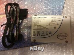 Intel SSD 750 Series 400GB 2.5 PCIe Cable and MSI Model Turbo U. 2 Card Adapter