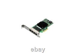 Intel Server Adapter Card I350-T4 Quad Port PCIe I350T4V2 (Open-Box)