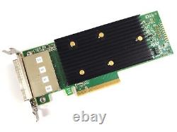 Intel Tri-Mode PCIe/SAS/SATA Storage Controller Adapter, 16 External Ports