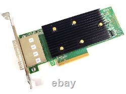 Intel Tri-Mode PCIe/SAS/SATA Storage Controller Adapter, 16 External Ports