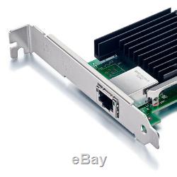 Intel X540-T1,10Gb PCIE Converged Network Adapter, 10Gb NIC Single RJ45 Port Card