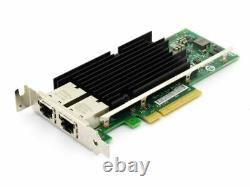 Intel X540-T2 Dual Port Converged Ethernet Network Adapter Low Profile 10Gb Card