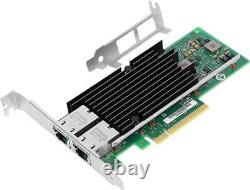 Intel X540-T2 X540-AT2 10G PCI-E Dual RJ45 Ports Ethernet Network Adapter Card