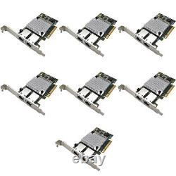 Intel X540-T2 X540-AT2 10G PCI-E Dual RJ45 Ports Ethernet Network Adapter Lot