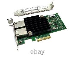 Intel X550-T2 10Gigabit 10GBe 10Gbit Dual Port Server Adapter GbaseT PCIe x4 3.0