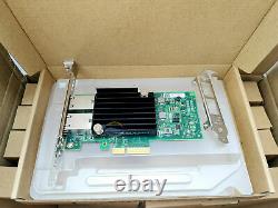 Intel X550-T2 2Port 10G PCIe Ethernet Server Adapter Converged Network Card New