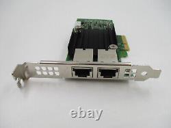 Intel X550-T2 Dual-Port 10GbE Ethernet PCIe Network Adapter Dell P/N 04V7G2