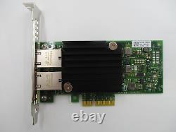 Intel X550-T2 Dual-Port 10GbE Ethernet PCIe Network Adapter Dell P/N 04V7G2