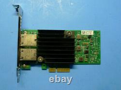 Intel X550-T2 Dual Port PCIe 10GB Network Adapter Card Dell 4V7G2