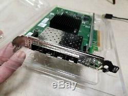 Intel X710-DA4 10Gb SFP+ PCIe x8 Network Adapter Card Dell DDJKY #VW76