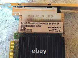 Intel X710-T4 4-Port PCIe Ethernet Converged Network Adapter