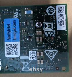 Intel X710-T4 X710T4BLK 4-port 10GB RJ45 Ethernet PCIe Converge Full &Low height