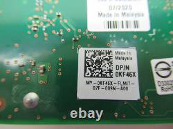 Intel XL710 40 GbE Dual Port QSFP+ Ethernet Network Adapter Dell P/N 0KF46X