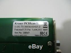 Kvaser PCIEcan HS/HS PCIe to CANbus Adapter Card 73-30130-00425-2