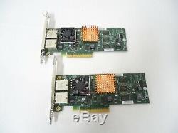 LOT OF 2 Chelsio T420-BT Dual Port 10GbE Unified Wire Adapter Card 110-1152-40