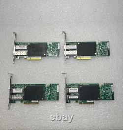 (LOT OF 4) Emulex OCE11102 10GB SFP Gigabit Ethernet Server Adapter Card PCIe