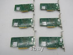 LOT OF 7 DELL Intel 10Gb SFP+ Dual Port PCI-e Network Adapter Card 0VFVGR