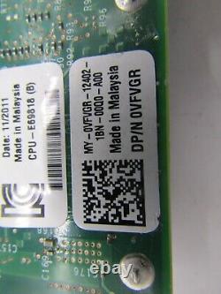 LOT OF 7 DELL Intel 10Gb SFP+ Dual Port PCI-e Network Adapter Card 0VFVGR