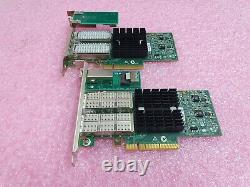 LOT of Mellanox ConnectX-3 Infiniband 10GigE PCI-E MCX354A-QCBT with SAS Adapter