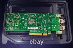 LPE35002 DELL/EMULEX 32GB 2Port 32GFC SW Optical Fibre Channel HBA Both Brackets