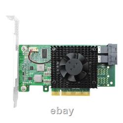 LRNV9347L-2I PCI Express 3.0 x8 to 2 x U. 2 (SFF-8643) NVMe Switch Adapter