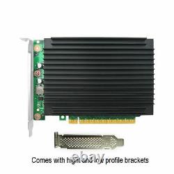 LRNV95NF Quad PCIe 3.0 x16 to 4-Port M. 2 NVMe Adapter