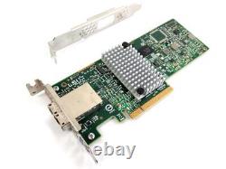 LSI SAS 9300-8e 8-Port External 12Gb/s HBA Card IT Mode, StorageTekPro Flashed