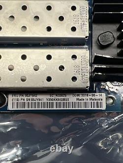 Lenovo Intel X710-DA2 Dual Port LP PCI-E 3.0x8 GigaBit Network Adapter 00JY942