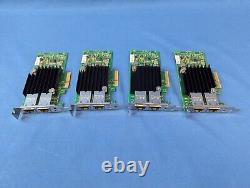 Lot 4Dell X550-T2 Dual-Port 10GbE PCIe Network Adapter 0HWWN0 Tested Low Profile
