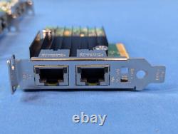 Lot 4Dell X550-T2 Dual-Port 10GbE PCIe Network Adapter 0HWWN0 Tested Low Profile