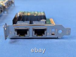 Lot 4Dell X550-T2 Dual-Port 10GbE PCIe Network Adapter 0HWWN0 Tested Low Profile