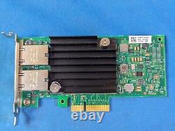 Lot 4Dell X550-T2 Dual-Port 10GbE PCIe Network Adapter 0HWWN0 Tested Low Profile