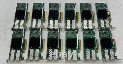 Lot of 12 Silicom 2-Port 10GB SFP+ Network Adapter Card PE210G2SPI9AE-XR-NU V1.7