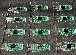 Lot of 12 Used SolarFlare SFN5122F Dual Port 10Gb/s PCI-E 2.0 x8 NIC Cards