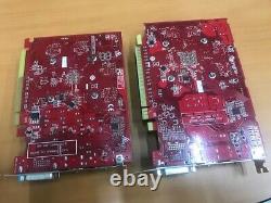 Lot of 1 Radeon R9 360 PCI-Express Dell 1MPR3 Card and 1 RX 560 DE 19xDP