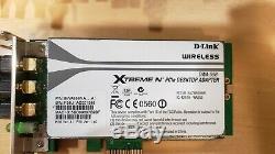 Lot of 49 Low Profile DWA-556 Wireless PCI-E Xtreme N Desktop Adapter WiFi Card