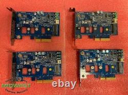 (Lot of 4) 742006-004 HP Z Series MS-4365 Z Turbo G2 M. 2 PCIe Adapter Card