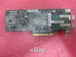Lot of 5x IBM Emulex LPE12002 8GB FC HBA 2 Port PCIe Adapter Cards with SFPs