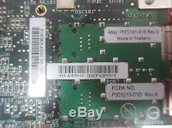 Lot of 5x IBM Emulex LPE12002 8GB FC HBA 2 Port PCIe Adapter Cards with SFPs