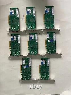 Lot of 8 Intel X520-SR2 10GB 2-Port Ethernet Server Adapter Genuine High profile