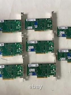 Lot of 8 Intel X520-SR2 10GB 2-Port Ethernet Server Adapter Genuine High profile