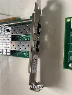 Lot of 8 Intel X520-SR2 10GB 2-Port Ethernet Server Adapter Genuine High profile
