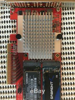 Lycom DT-130 Bifurcation Riser (2 x M. 2 NVME PCIe SSD) Adapter Card