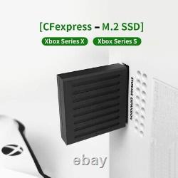 M. 2 NVMe to PCIe 4.0 CF Express Type B Hard Drive Converter Box for Xbox Seri