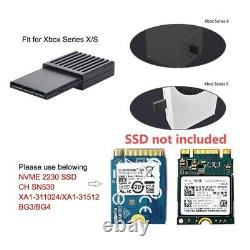 M. 2 NVMe to PCIe 4.0 CF Express Type B Hard Drive Converter Box for Xbox Seri