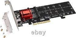 M. 2 Nvme Pcie Adapter, M. 2 Nvme NGFF SSD to Pci-E 3.1 Gen3 X8 X16 Card NEW