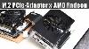 M 2 Pcie Adapter Gaming Test Grafikkarte Im M 2 Slot