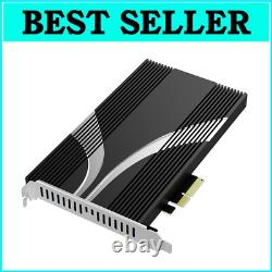 M-Key NVMe SSD to PCIe 3.0 x4 Adapter Card Seamless Installation Included