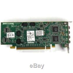 Matrox M9148-E1024LAF 1GB PCIe x16 4x Mini DP Video Graphics Card with Adapters